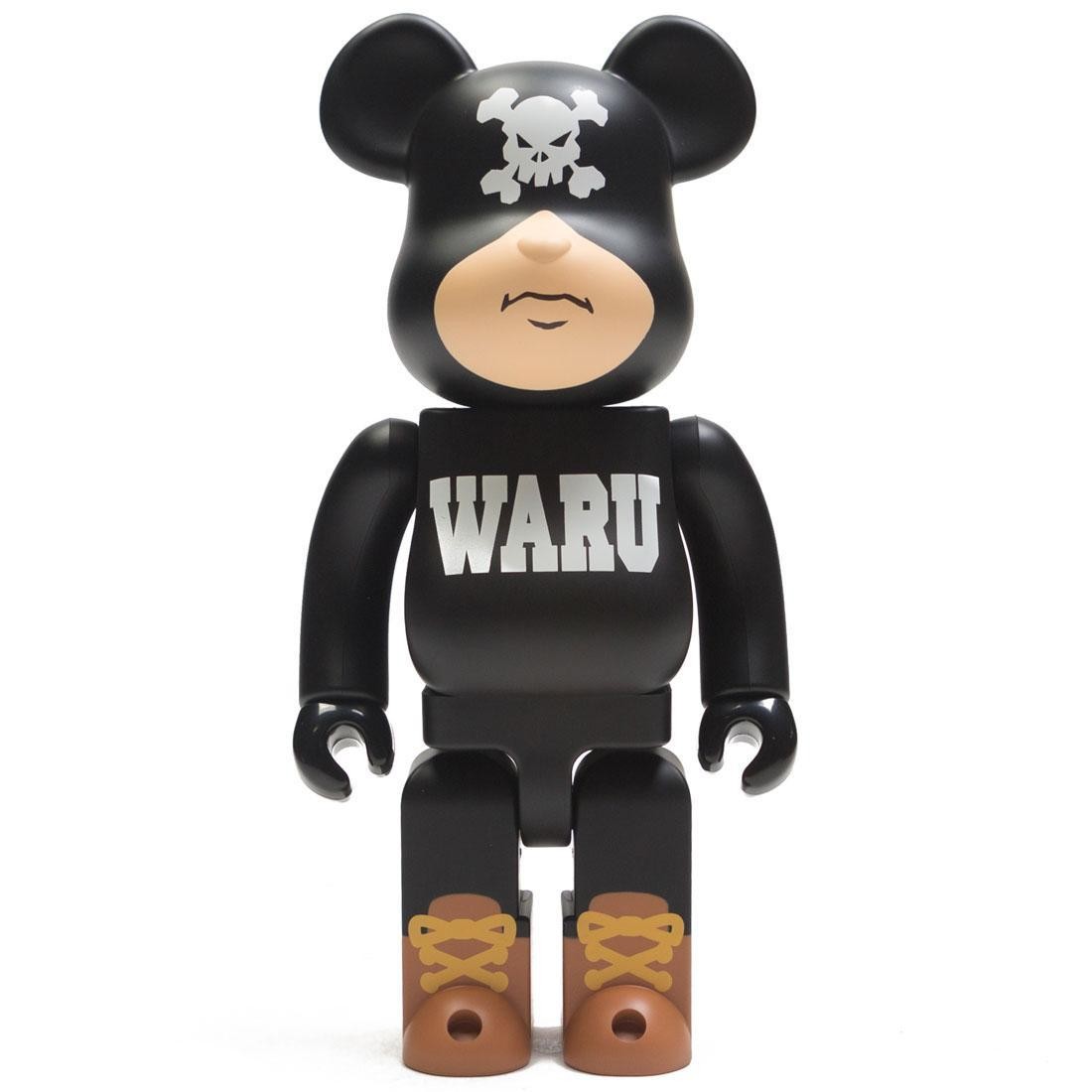 Medicom Santastic! Entertainment Tokyo Tribe Waru 400% Black Bearbrick  Figure black