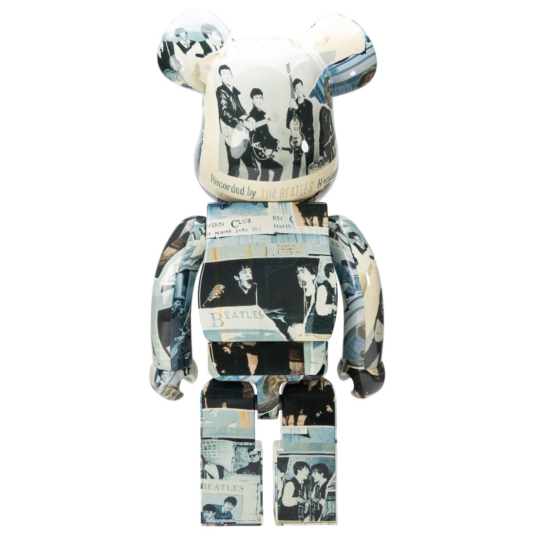 Medicom The Beatles Anthology 1000% Bearbrick Figure (beige)