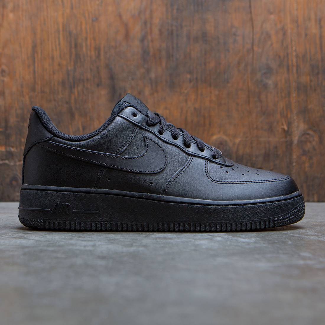 Black Air Force One Low Top - Airforce Military