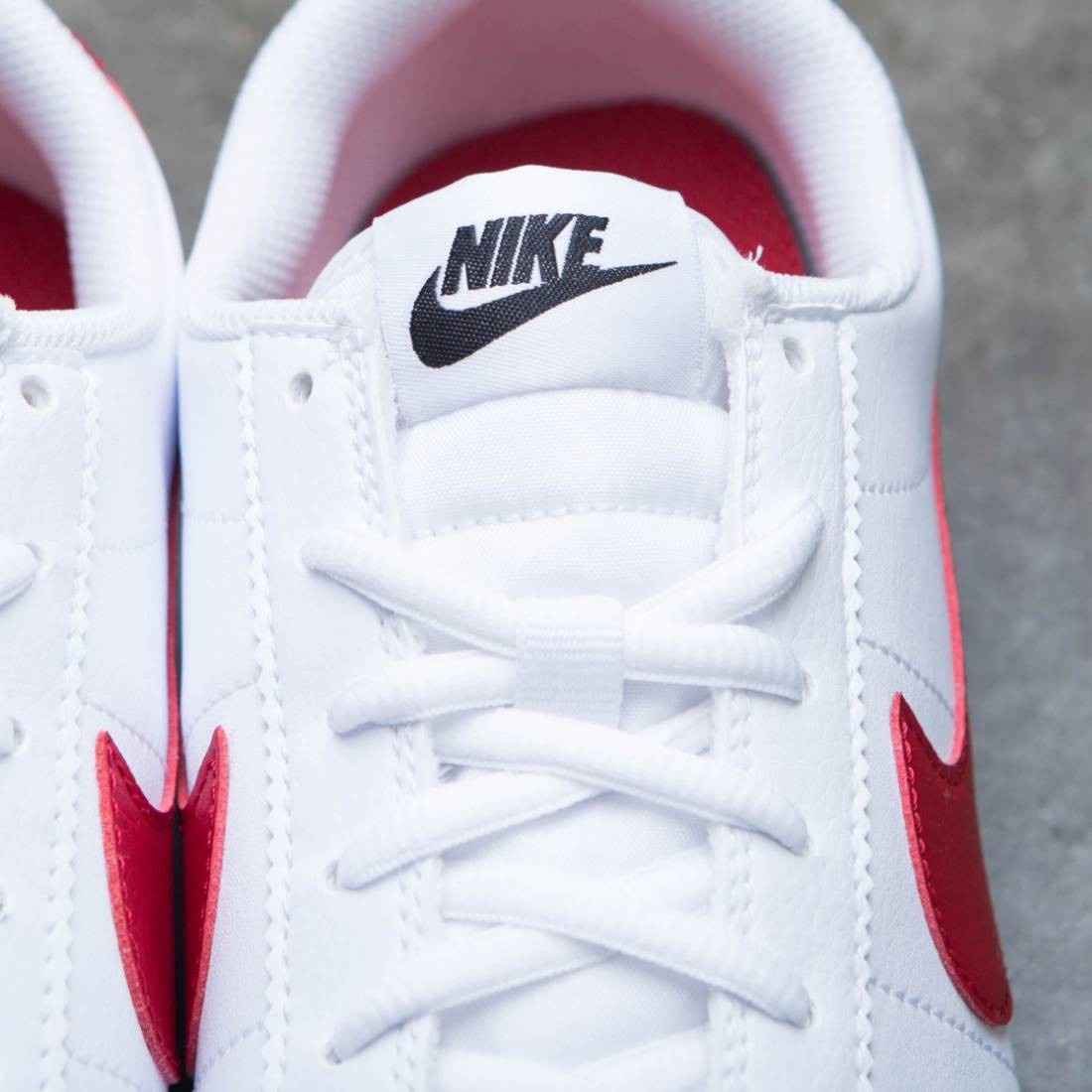 Nike Cortez Basic White/Black Grade School Boys' Shoe