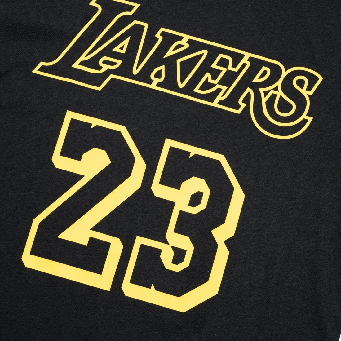 Nike Men NBA Tee - LeBron James Lakers (Black / James Lebron)