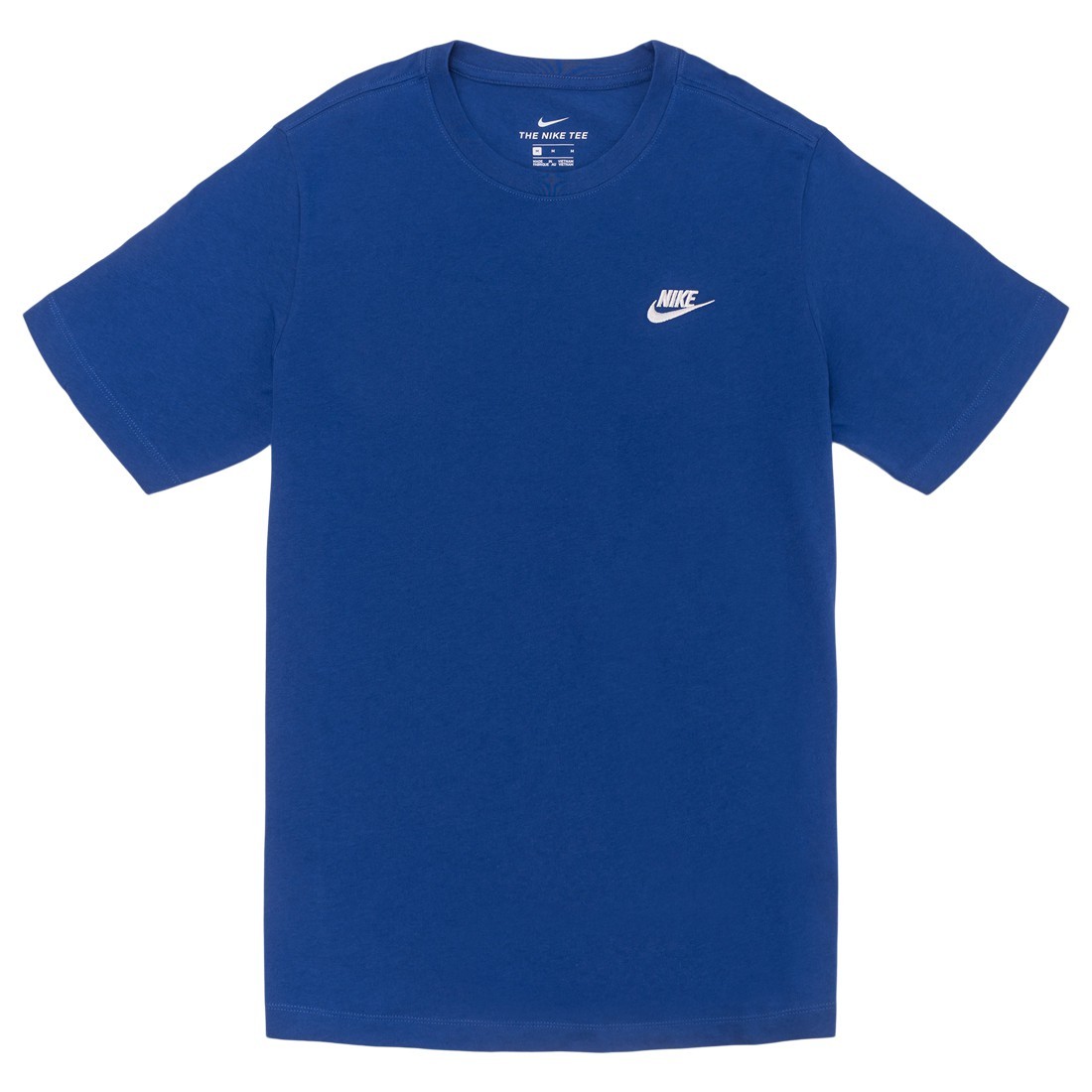 nike men sportswear club tee astronomy blue white