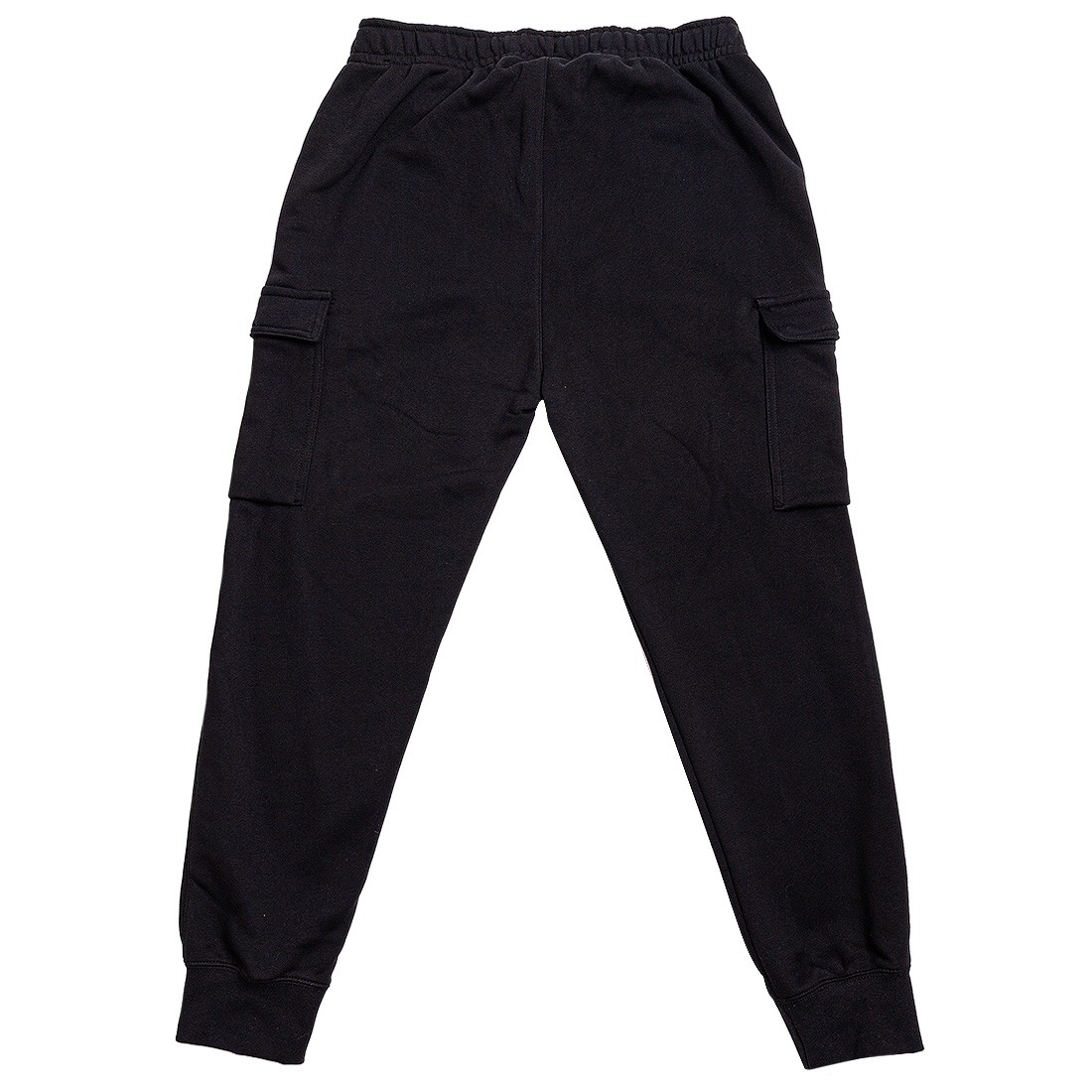 nike men sportswear club fleece cargo pants black black white