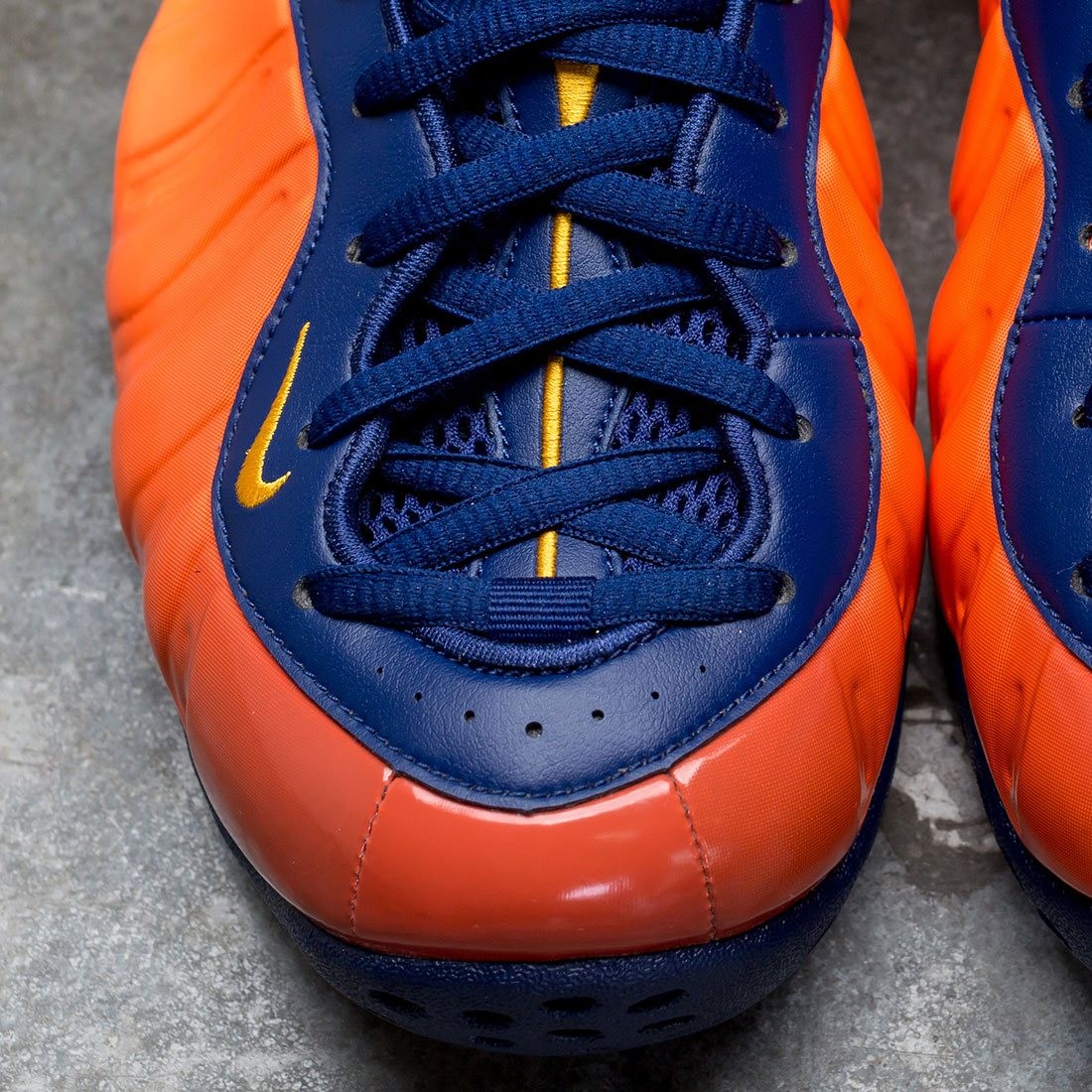Orange and blue foamposites release date online