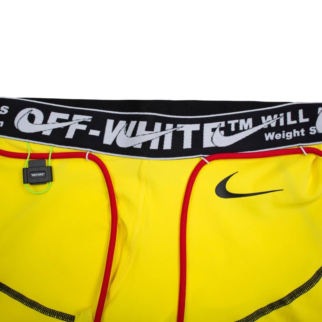 Nike X Off-White Women Pro Shorts (opti yellow)