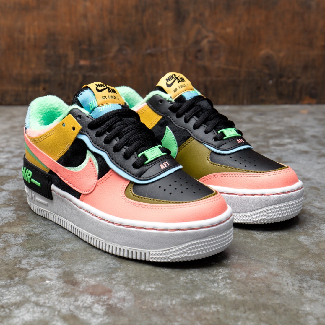 nike air force 1 shadow solar flare atomic pink