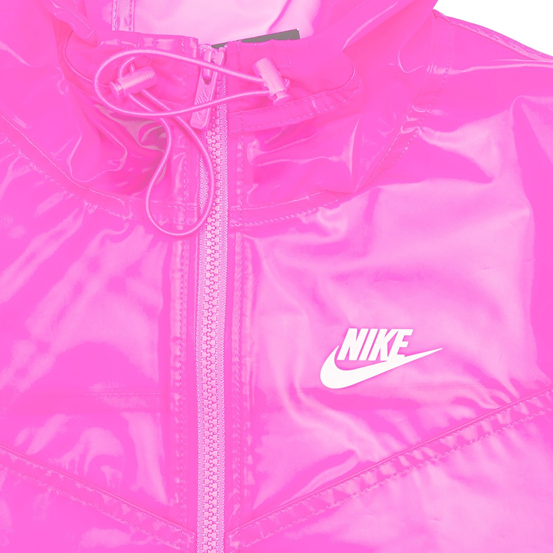 Nike WOMEN'S Sportswear Windrunner Pearl Pink/Obsidian SIZE LARGE
