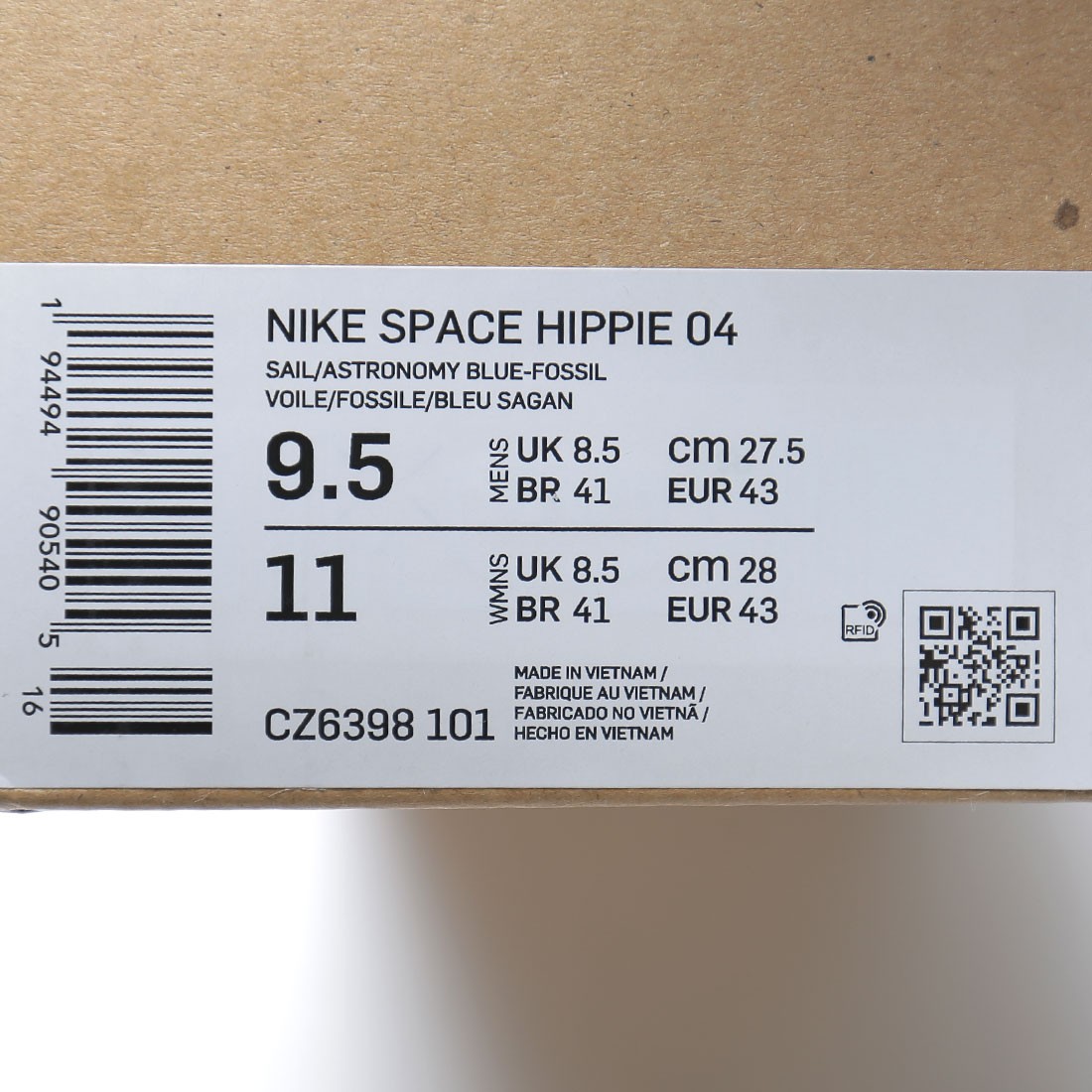 nike men space hippie 04 sail astronomy blue fossil chambray