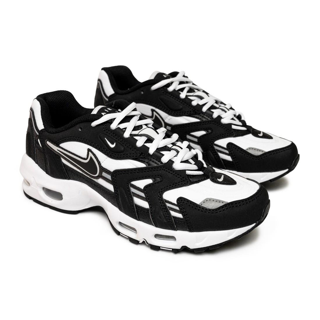 nike men air max 96 2 white black black