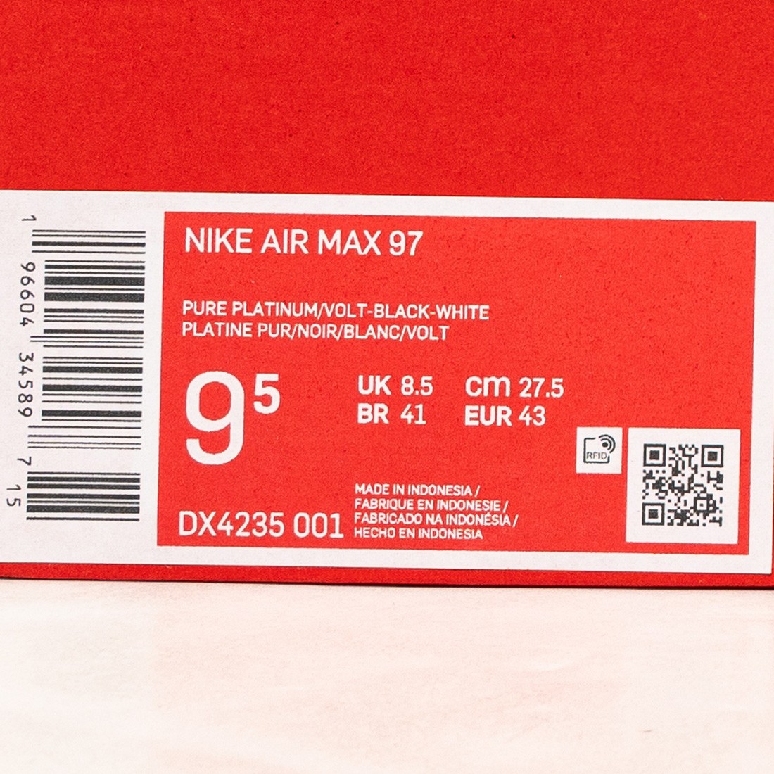 Nike Air Max 97 Neon DX4235-001