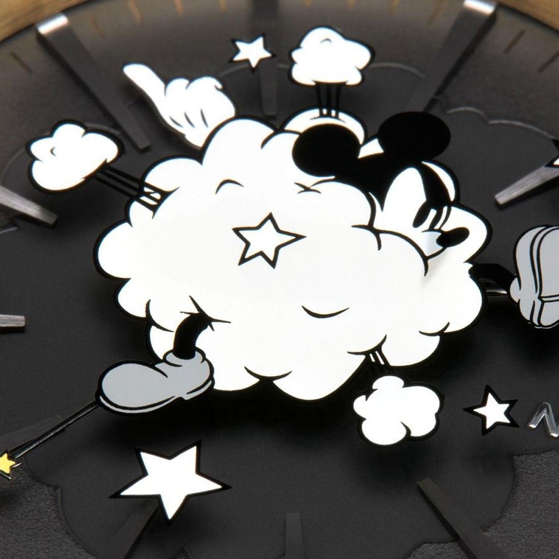 Nixon x Disney Sentry SS Gold Watch Mickey Fight gold black cloud