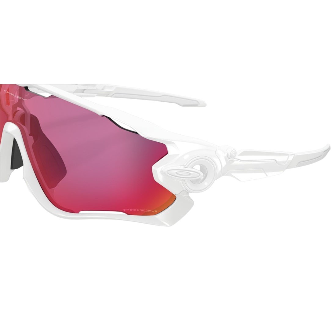 Oakley Jawbreaker Sunglasses polished white prizm road