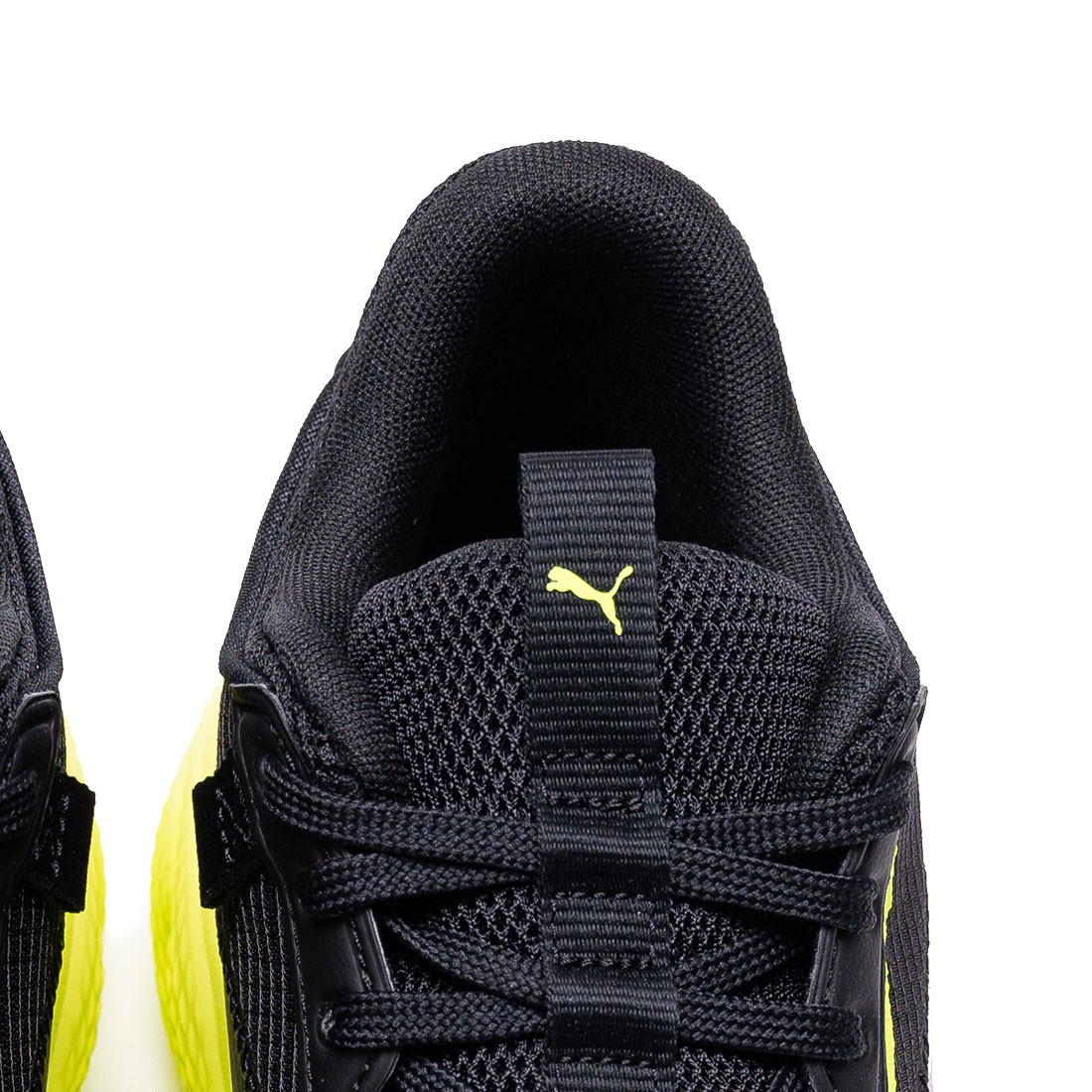 Puma ignite dual black store yellow