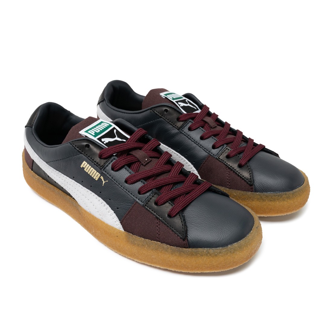 puma suede crepe black