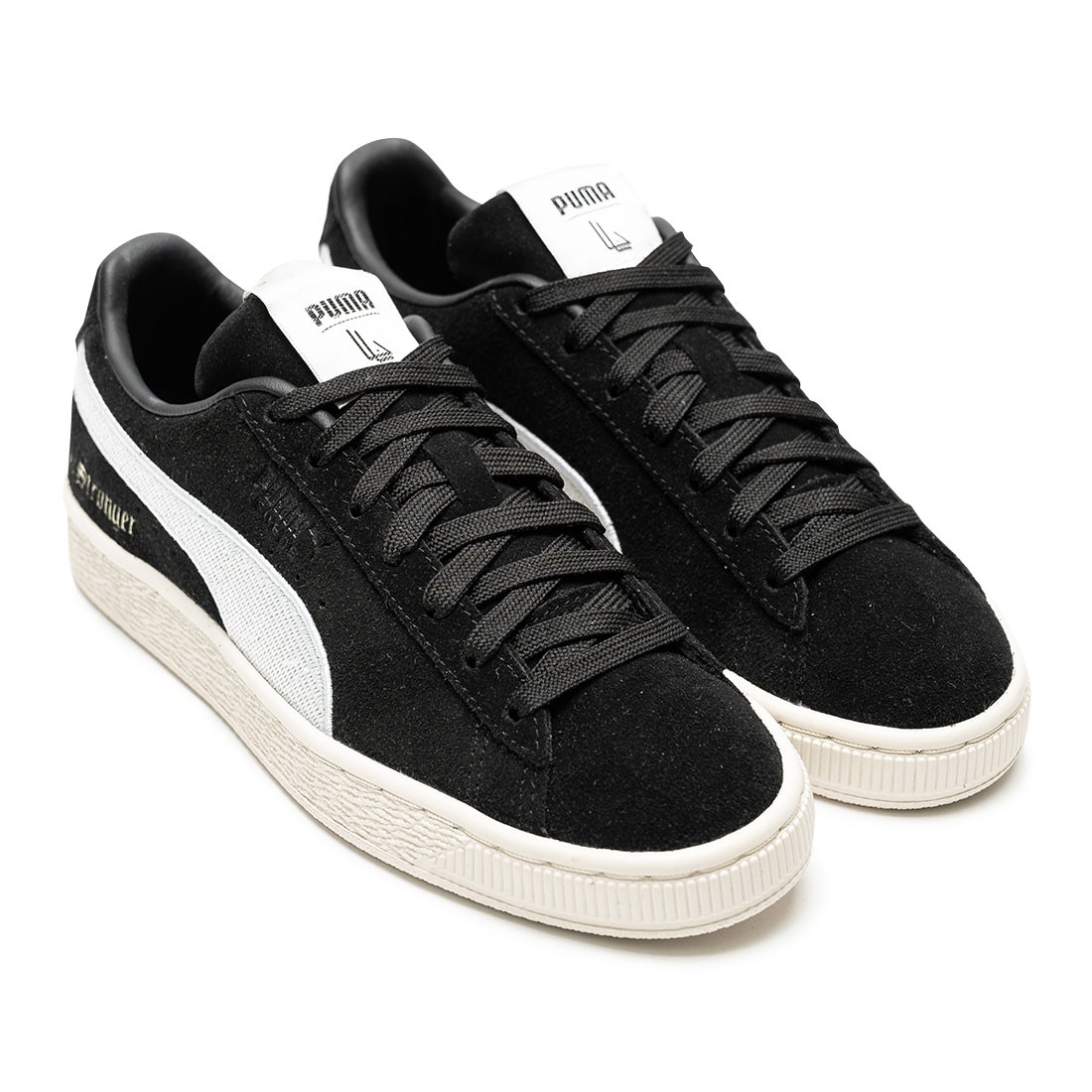 Puma x Lauren London Women Suede Forever Stronger black whisper white