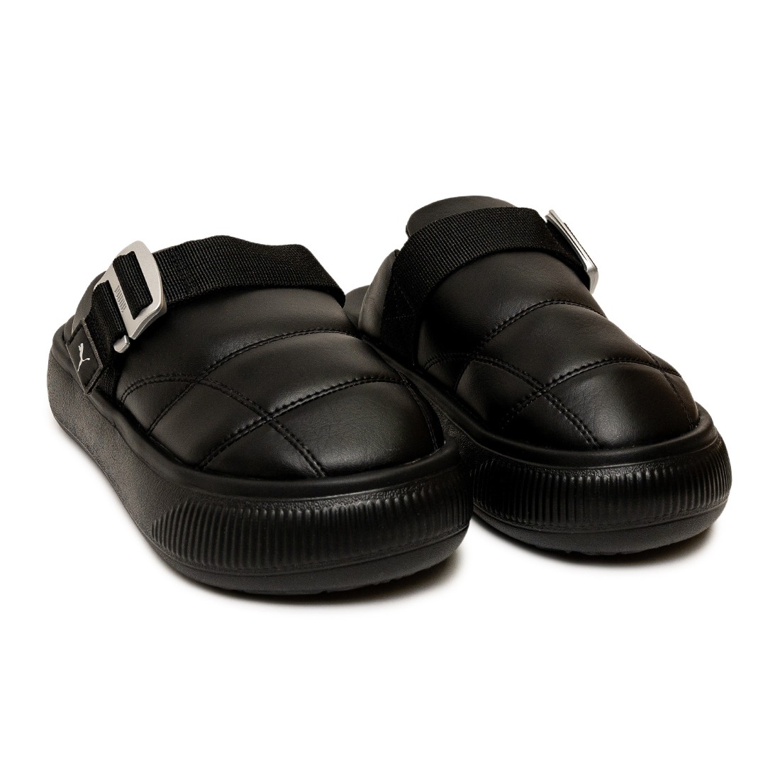 Puma Women Suede Mayu Mule L black silver