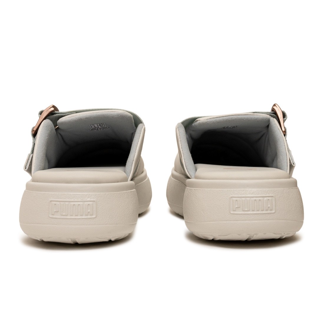 Puma Women Suede Mayu Mule L gray nimbus cloud platinum gray