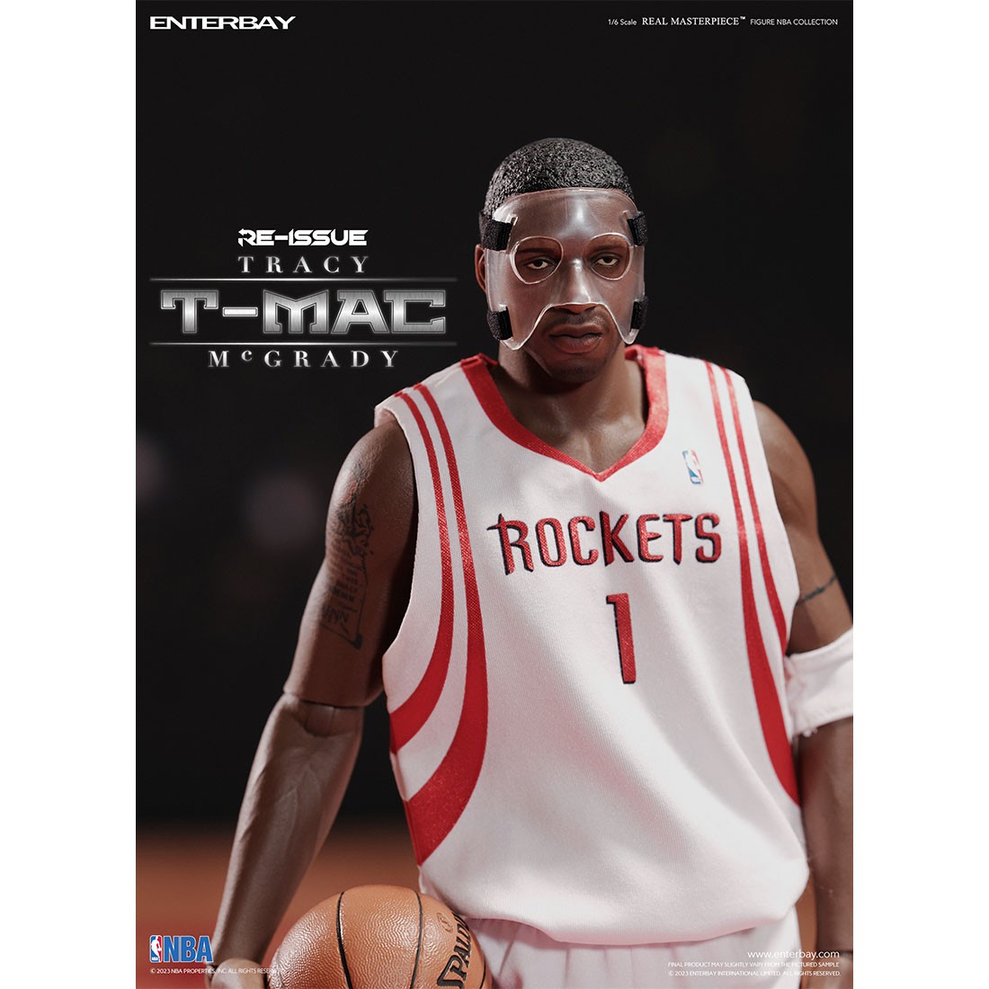 nba x enterbay houston rockets tracy mcgrady real