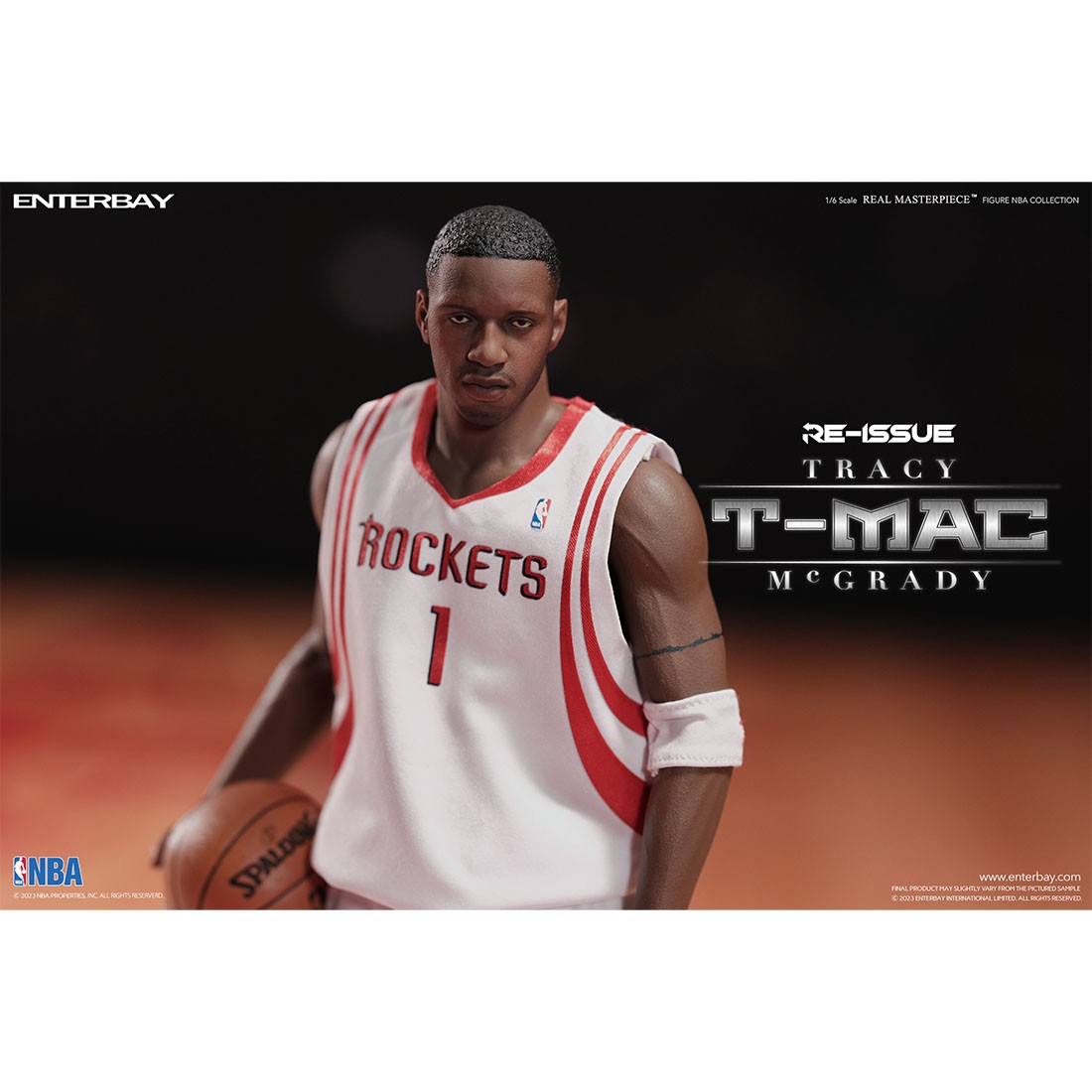 nba x enterbay houston rockets tracy mcgrady real