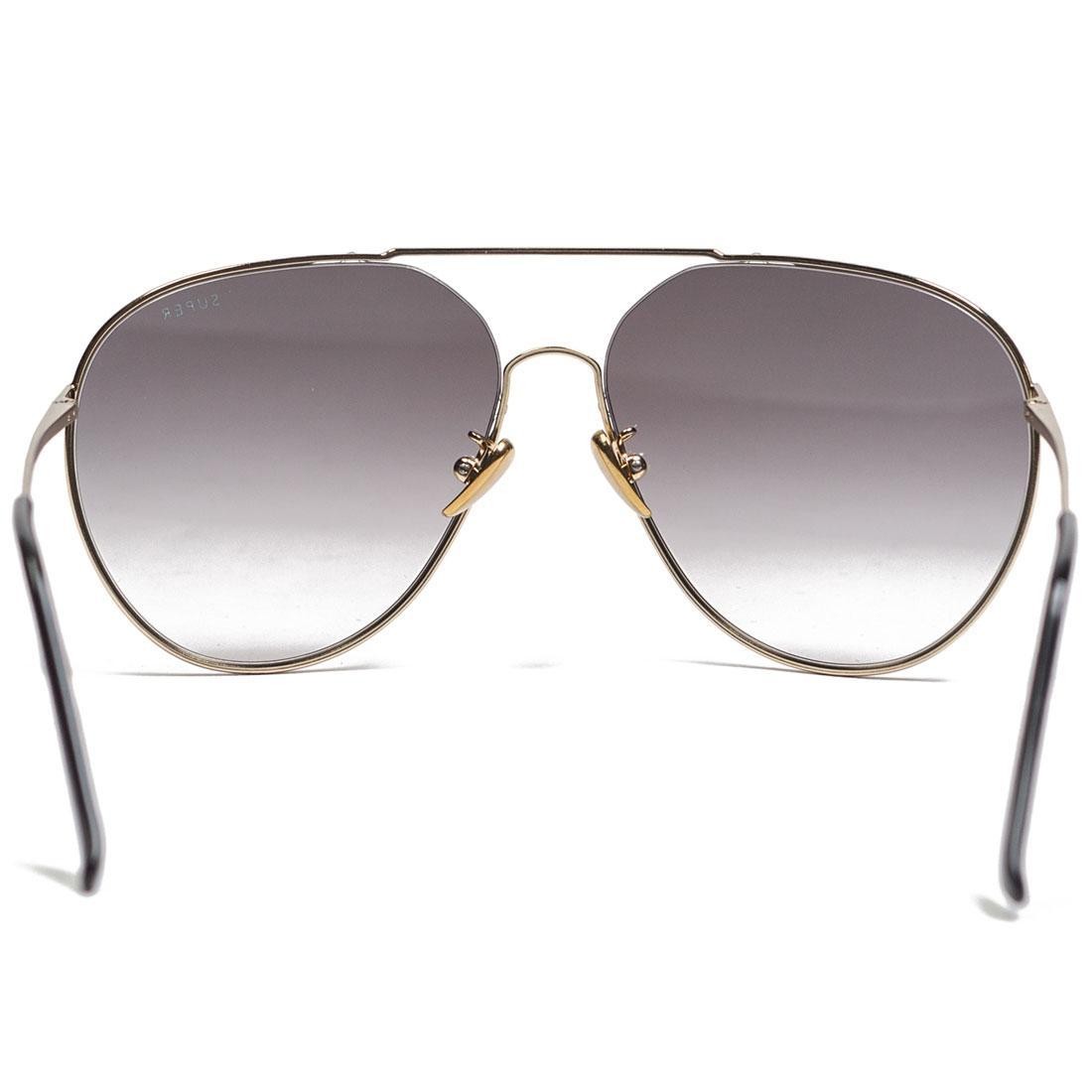 Rimo G1 round-frame Natural sunglasses