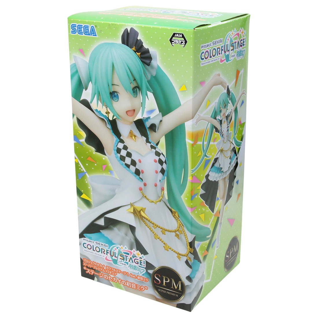 Sega Hatsune Miku Colorful Stage Sekai Miku SPM Figure (white)