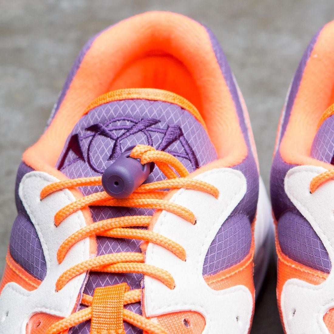 Saucony aya white sale purple orange