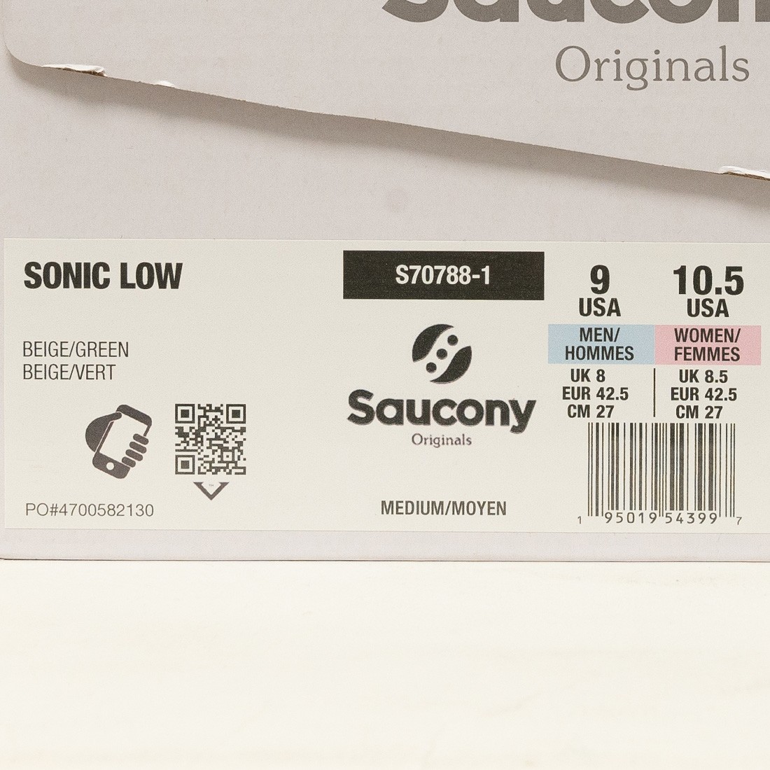 x Saucony Grid 9000 WHITE NOISE