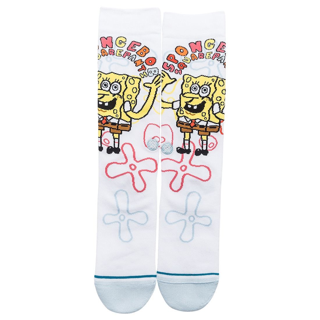 SpongeBob SquarePants Imagination Bob Light Weight Cotton Crew Socks