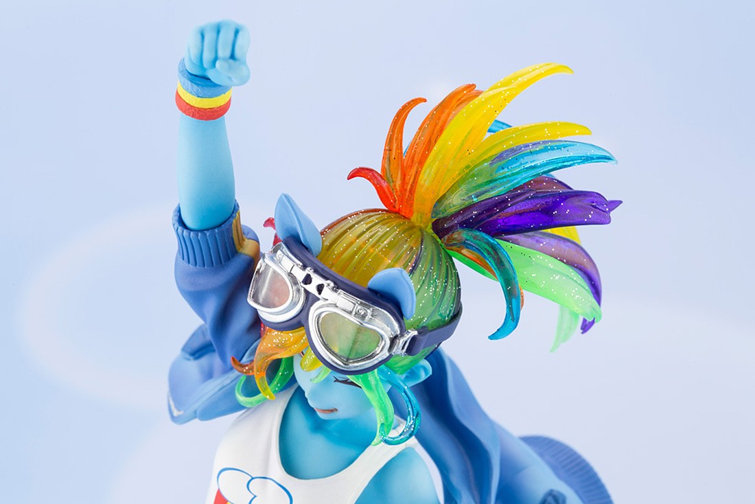 Kotobukiya My Little Pony Rainbow Dash Limited Edition Bishoujo Statue  (blue)