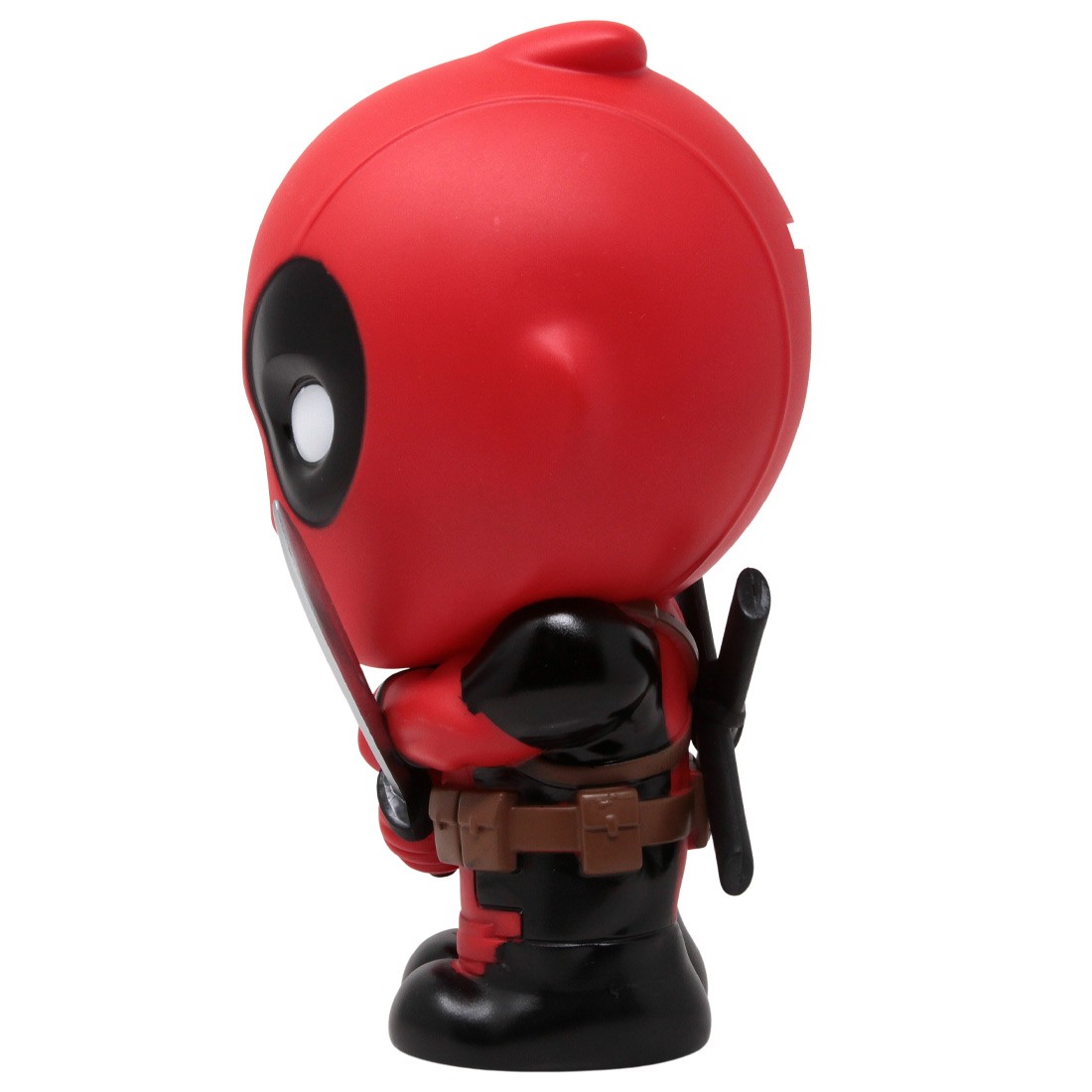 Monogram Marvel Deadpool Figural Bust Bank red