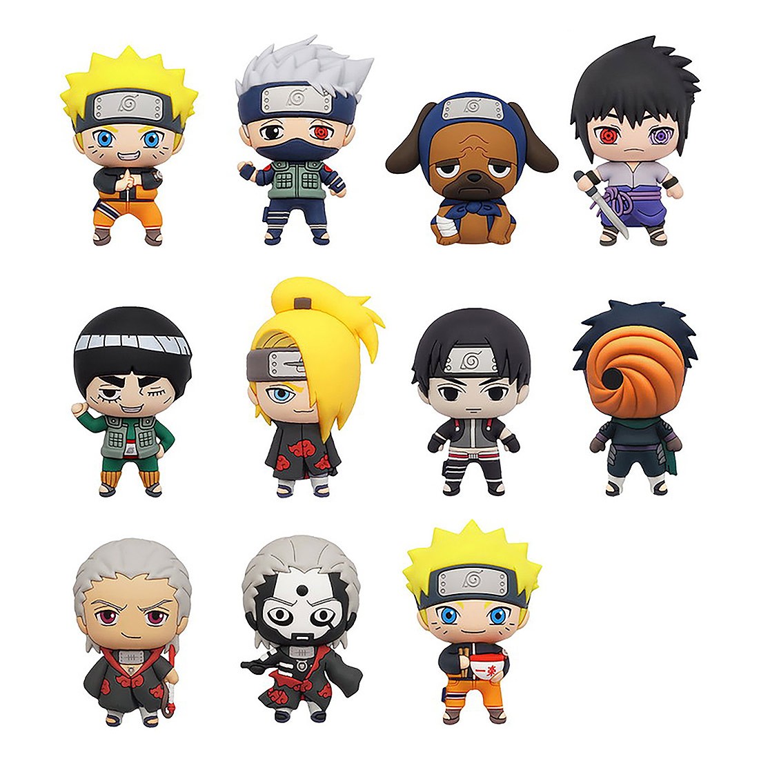 Monogram Naruto Shippuden Series 3 Figural Bag Clip 1 Blind Box