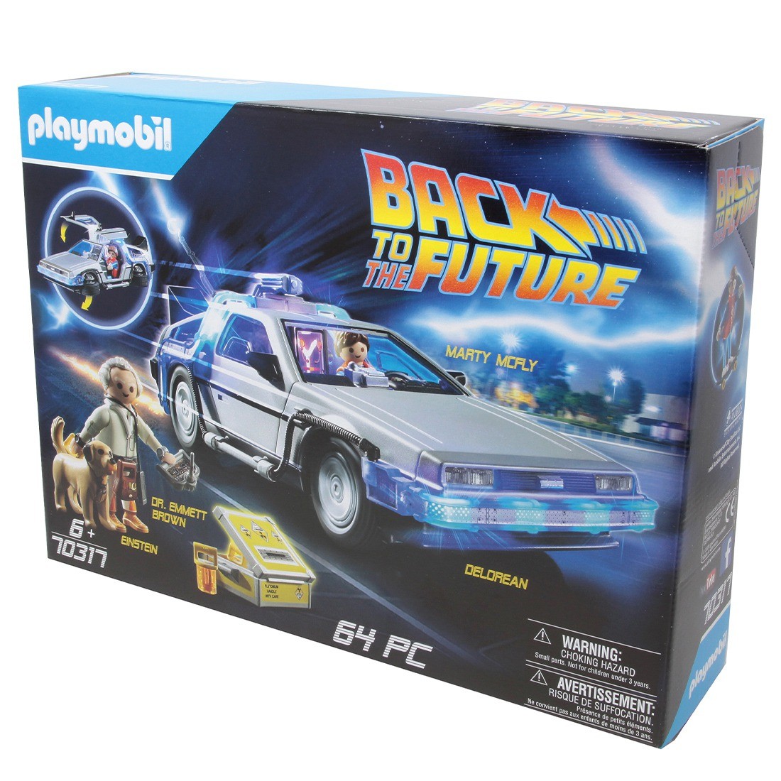 Playmobil Back to The Future Delorean : Toys & Games 