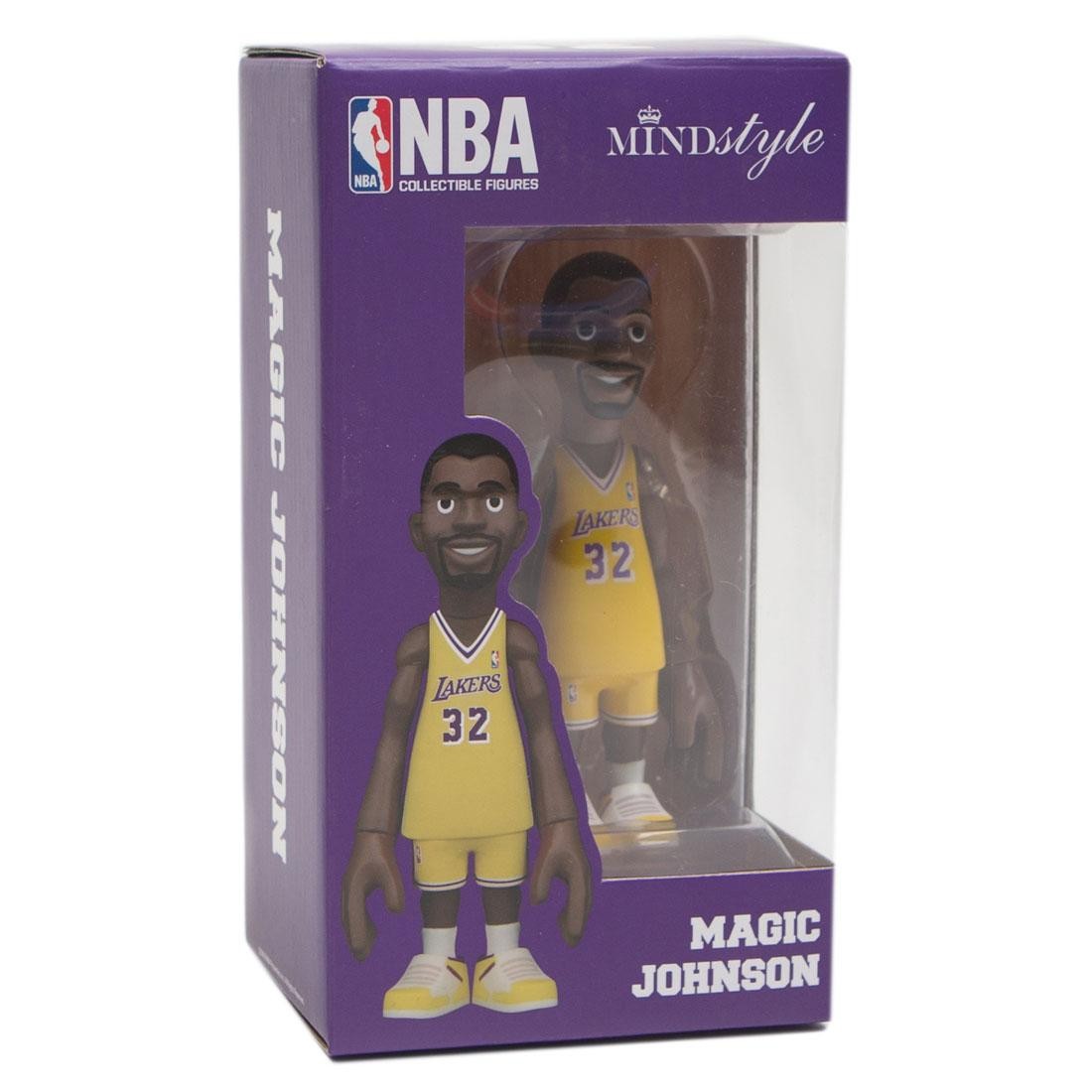 MINDstyle x Coolrain NBA Legends LA Lakers Magic Johnson Figure (yellow)
