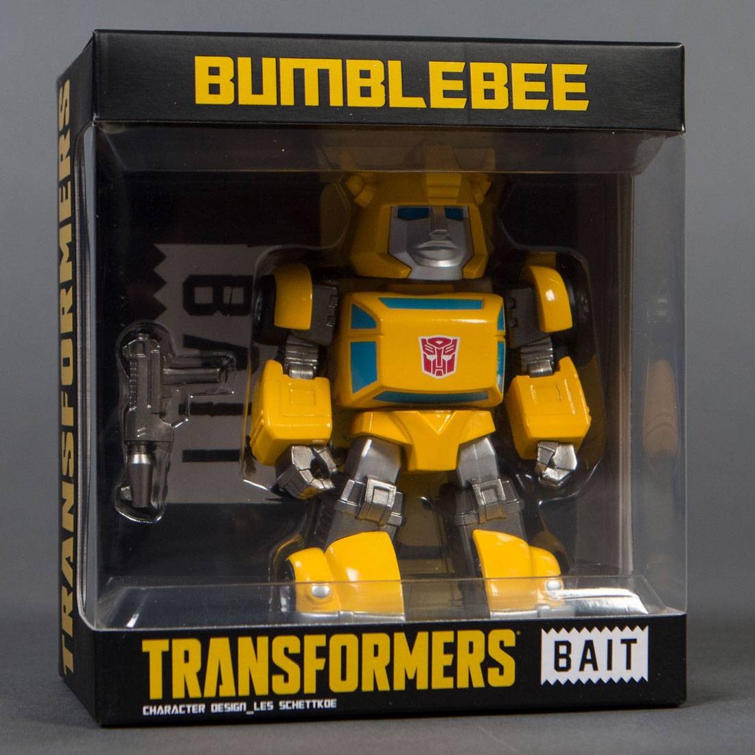 Original E BAIT x Transformers x Switch Collectibles Bumblebee 4.5 Inch Figure 