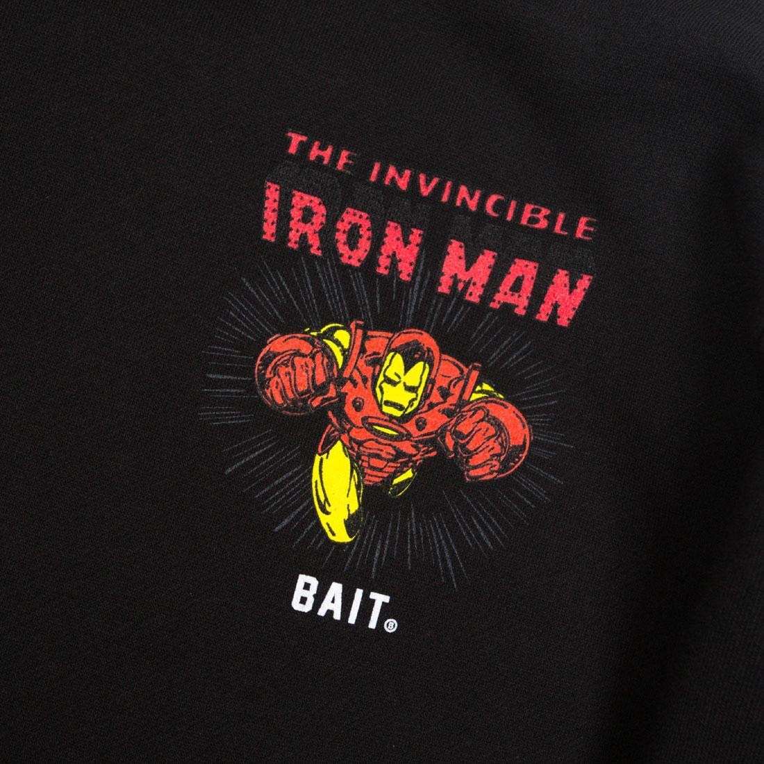 BAIT x Marvel Comics Men Iron Man Invincible Hoody black