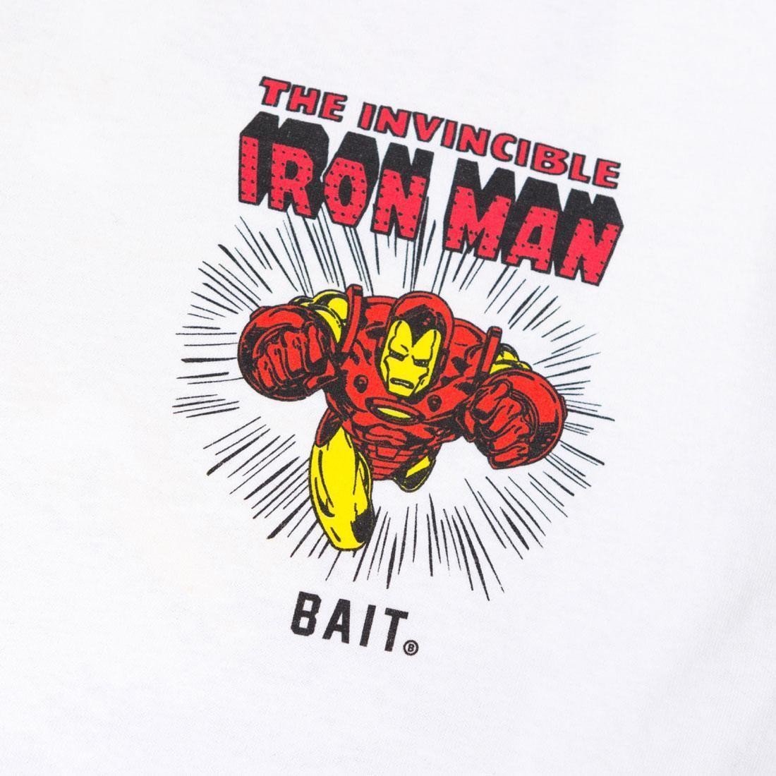BAIT x Marvel Comics Men Iron Man Invincible Tee white