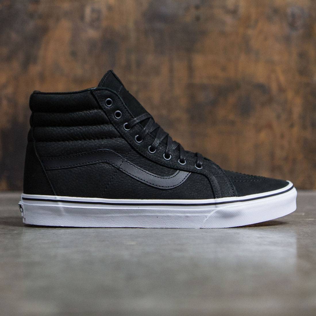 Vans Men SK8-Hi Reissue - Leather black true white