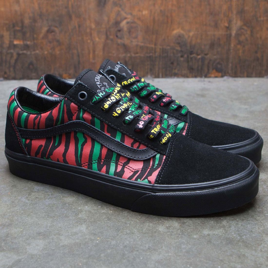 Vans x A Tribe Called Quest Men Old Skool - ATCQ black red