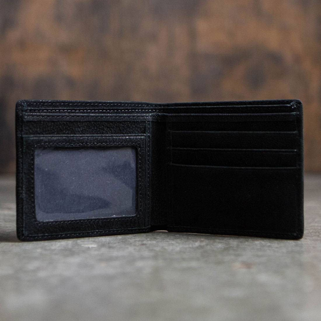 BAIT Nubuck Leather Wallet (black)