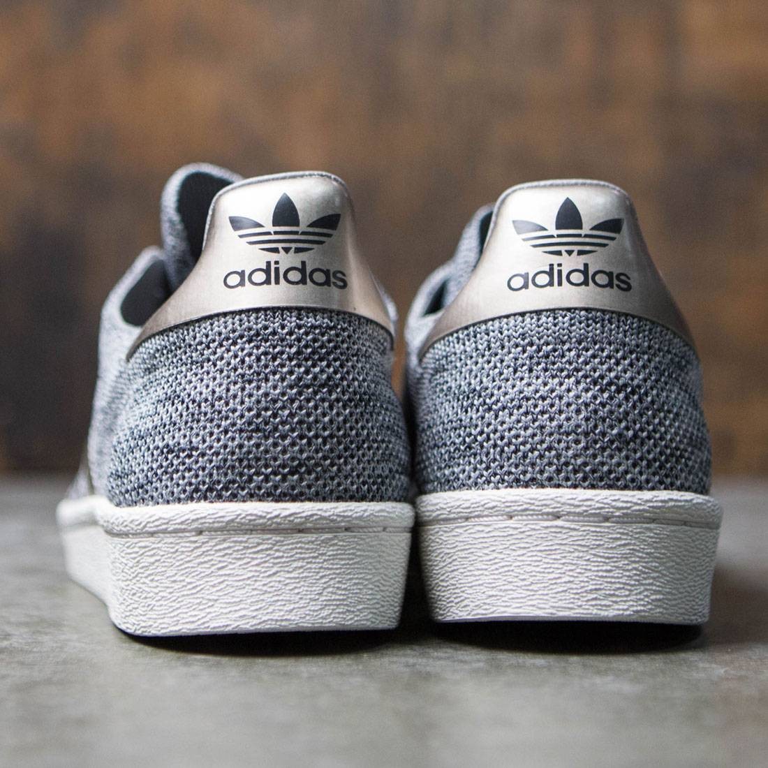 Adidas Men Superstar Boost Primeknit - Noble Metal gray grey