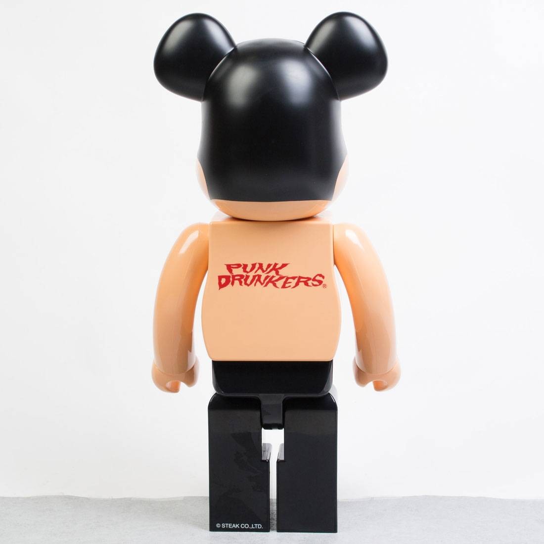 Medicom x Punk Drunkers Aitsu 1000% Bearbrick Figure tan