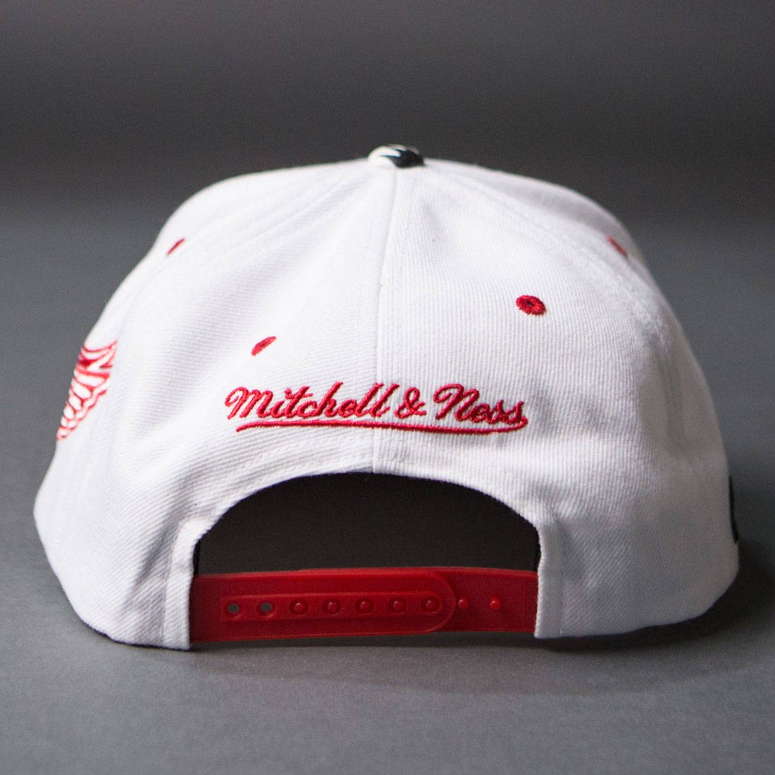 Mitchell and Ness NHL Team Pin Snapback Detroit Red Wings Red