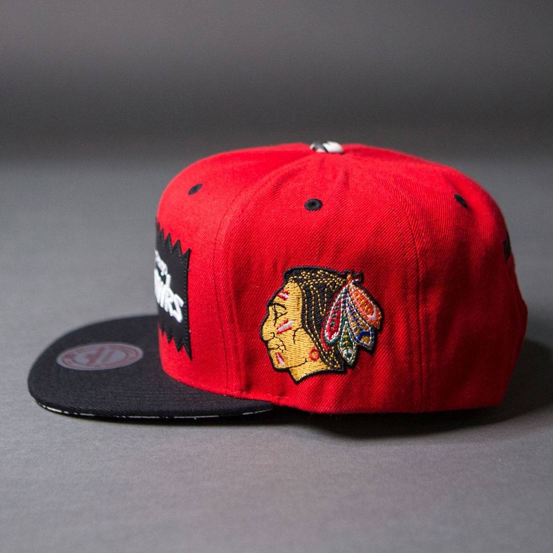 NHL Chicago Blackhawks Mitchell & Ness Diamond Snapback Hat – 🎅 Bad Santa