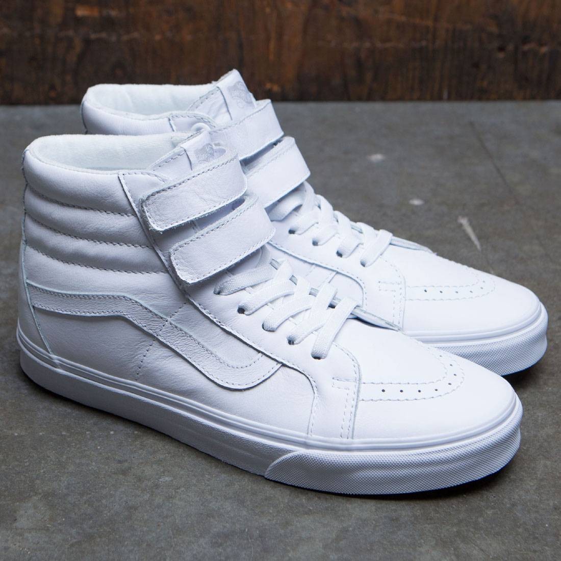 Vans Men SK8-Hi Reissue V - Mono Leather white true white