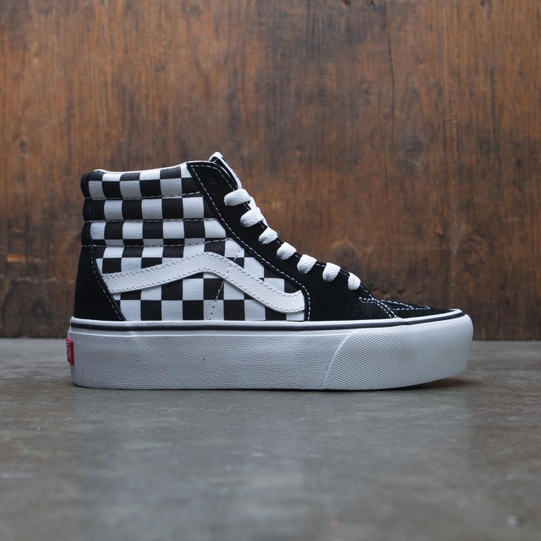 Vans Sk8-Hi Cap Pony Black Checkerboard