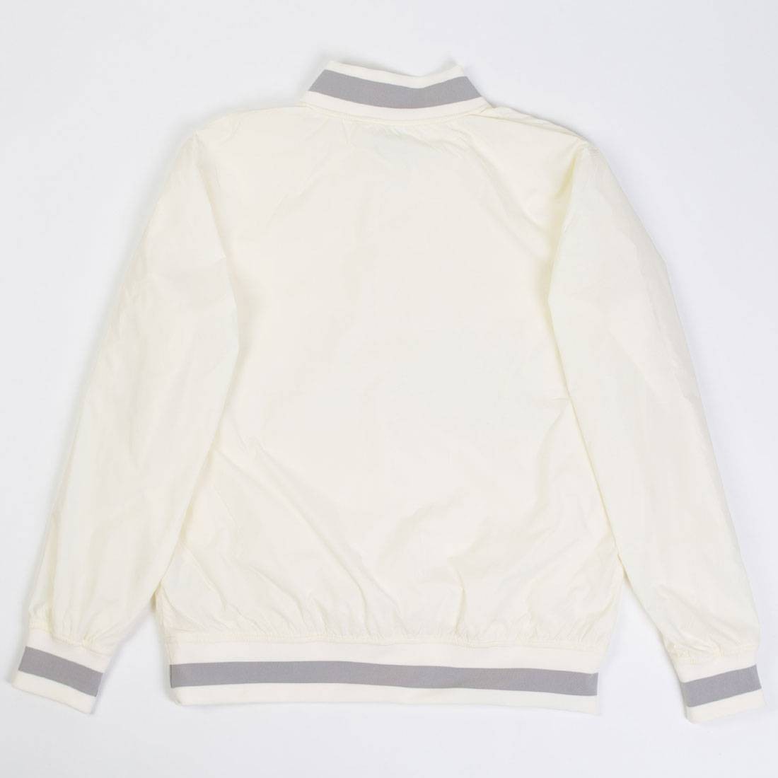 Undefeated Men Nylon Pullover Jacket white