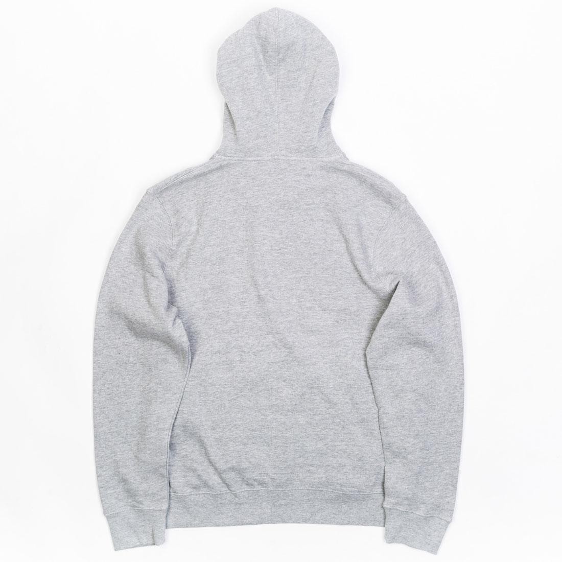Undefeated Men Billy Patch Zip Hoody gray heather