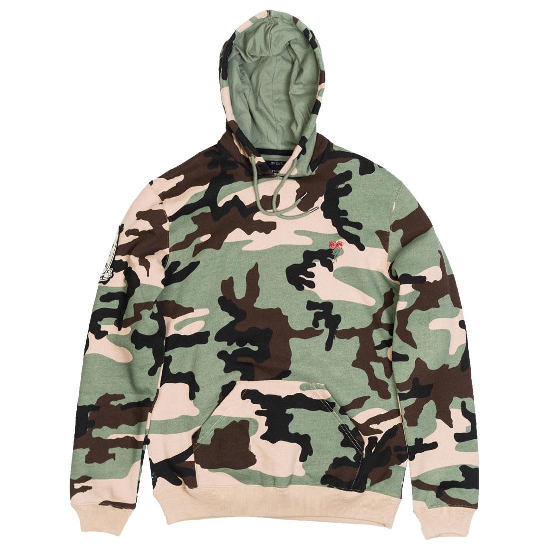 10 Deep Men Thinking Of Your Passing Hoody camo woodland