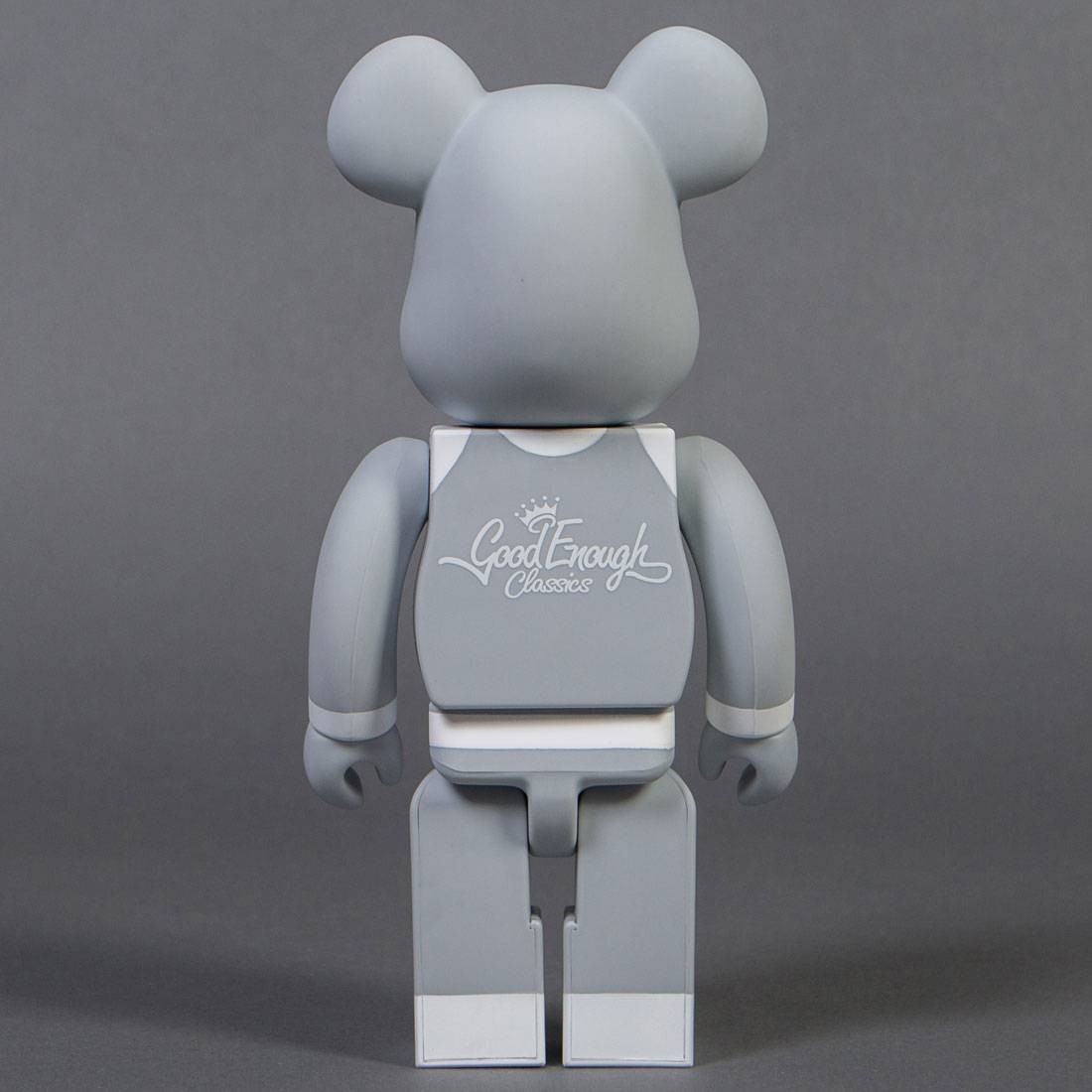 Medicom Goodenough Classic Gray 400% Bearbrick Figure gray