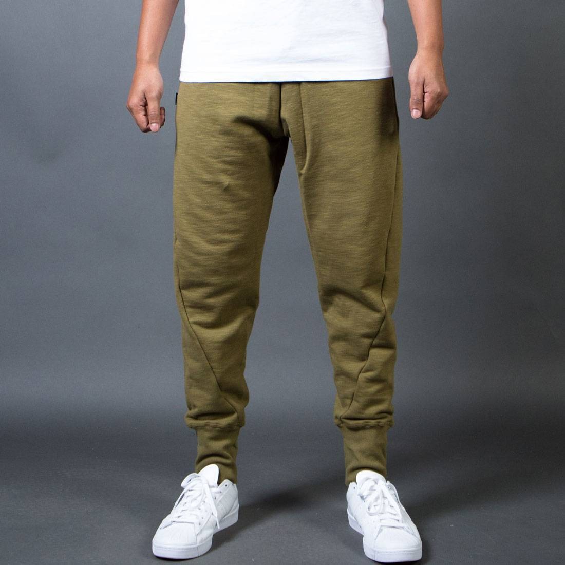 ASOS LUXE Lounge Kick-flare legging in zwart - SlocogShops Men French Terry  Jogger Pants - Made In LA olive